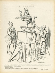 Ilustración de Ricardo Flores en Le Rire, 20/09/13 - El mentiroso - Alemania Prusia, Turquía, Guerra del 14-18 Primeros ratones - Guillermo II de Ricardo Flores