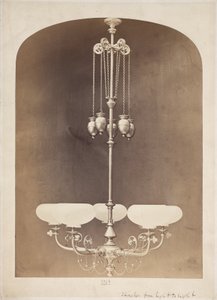 Gasolier, c 1880