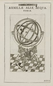 Esfera armilar ecuatorial de Tycho Brahe (c. 1580) de John Pardon