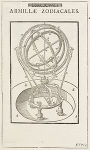 Esfera armilar zodiacal de Tycho Brahe (antes de 1570) de John Pardon