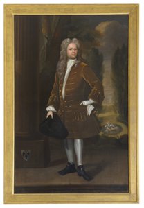 William Stukeley, c.1726 (óleo sobre lienzo) de Richard (attr. to) Collins