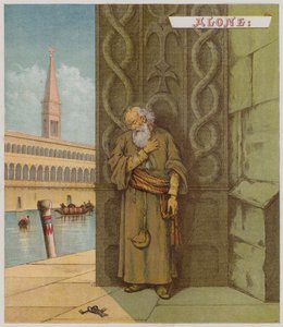 Ilustración para El Mercader de Venecia de Richard Andre