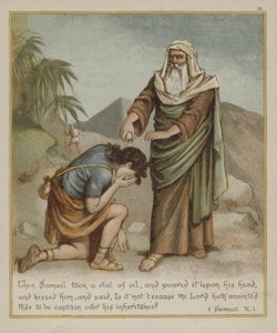 Samuel ungiendo a David