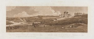 Vista desde la terraza del palacio de St. Germain en Laye; el acueducto de Marli visto a lo lejos 1803; lámina 16 de Vistas de París, calco de la lámina de Emanuel Volume, B1981.25.2625 de Richard Banks Harraden