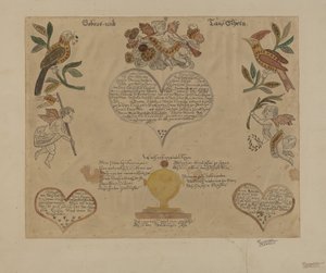 Fraktur de Richard Barnett