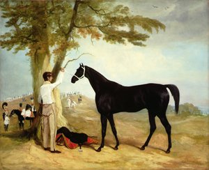 El cargador "Príncipe Negro" de Thomas Cosby con las tropas de la Guardia Real Más Allá de Richard Barrett Davis