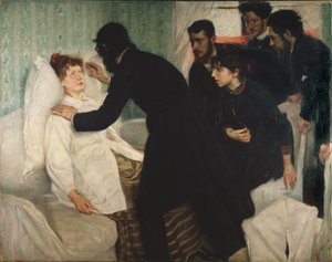 Sesión hipnótica, 1887 de Richard Bergh