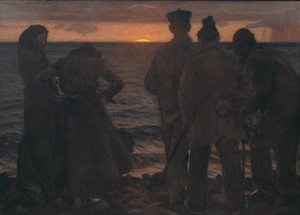 Los ancianos en la playa
