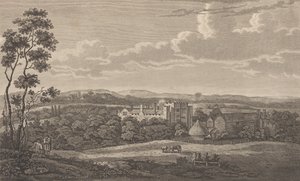 Castillo de Hever en el condado de Kent, de Edward Hasted, La historia y topografía..., 1777-90 de Richard Bernard Godfrey