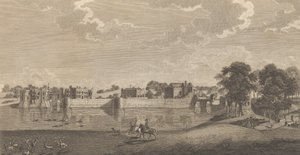 Castillo de Leeds, en el condado de Kent, de The History and... de Edward Hasted, 1777-90 de Richard Bernard Godfrey