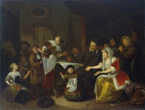 La fiesta de San Nicolás de Richard Brakenburg