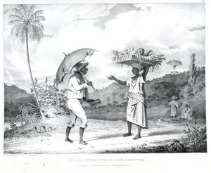 Domingo por la mañana en el campo, ilustración de 