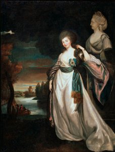 Retrato de la dama de compañía, condesa Alexandra Branitskaya