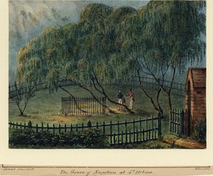 Lugar de Entierro de Napoleón en Santa Elena, c. 1826 de Richard Brunton Lieutenant Colonel