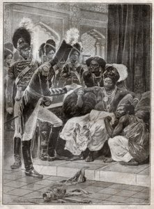 Colonialismo en Sri Lanka de Richard Caton (after) Woodville