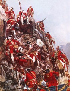 Escalando las Alturas de Abraham de Richard Caton Woodville