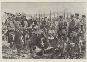 Entierro del General Wauchope, el Jefe Caído de la Brigada Highland