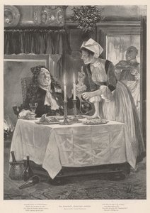 La cena de Navidad de Su Señoría de Richard Caton Woodville junior