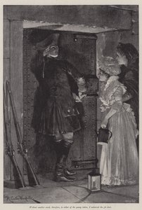 Ilustración para Un Coronel del Imperio, de Emily Lawless de Richard Caton Woodville junior