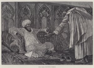 Mulai Hassan, el Sultán de Marruecos