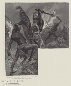 Nada la Lirio, por H. Rider Haggard de Richard Caton Woodville junior