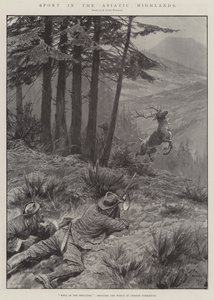 Deporte en las tierras altas asiáticas de Richard Caton Woodville junior