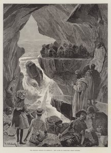 La Misión Británica a Marruecos, las Cuevas de Hércules, cerca de Tánger
