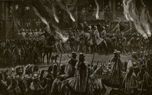 La marcha de la guardia, ilustración de 