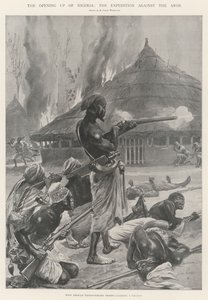 La apertura de Nigeria, la expedición contra los Aros de Richard Caton Woodville junior