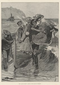La temporada de yates, desembarcando en la costa de Normandía