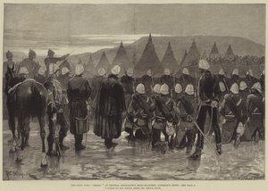 La guerra zulú, ¡Listos! en el cuartel general del general Newdigate, Landman
