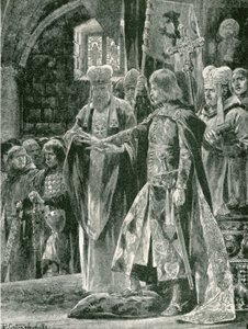 La investidura de Guillermo II con el anillo, domingo, 26 de septiembre de 1087