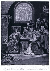 Los asesinos de Becket parten en su misión, años 1920