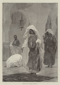 Día de la mujer en la mezquita en Marruecos