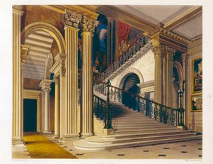 Escalera, Casa de Buckingham, de 