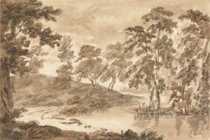 Paisaje forestal de Richard Cooper the Younger