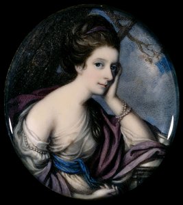 Mrs. Floyd por Richard Cosway, RA