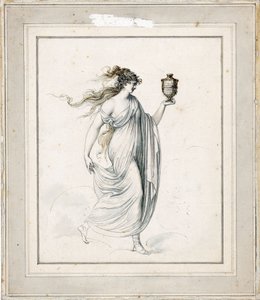 Retrato de Lady Emma Hamilton de Richard Cosway