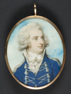 Retrato del príncipe regente (rey Jorge IV) de Richard Cosway
