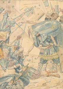 Muerte de Abimelec en Tebas de Richard Dadd