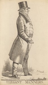 Charles Manners Sutton; 1er Vizconde de Canterbury; Modales Elegantes