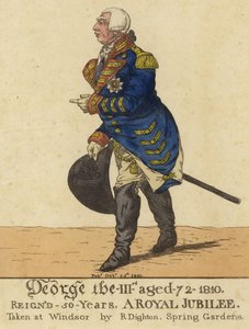 Rey Jorge III de Richard Dighton
