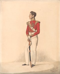 Lord Henry Charles Capel Somerset, 5º de Infantería Ligera - Cheltenham de Richard Dighton