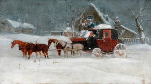 Entrenador en Tormenta de Invierno II de Richard Dodd Widdas