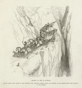 Descenso del San Gotardo de Richard Doyle