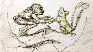 Duende y ardilla