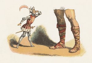 Ilustración para Jack El Matagigantes de Richard Doyle