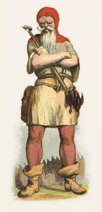 Ilustración para Jack el mata gigantes de Richard Doyle