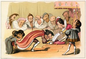 El Rey Eduardo VI otorga una carta de Richard Doyle