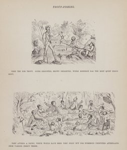 Página del Tour Americano de los Sres. Brown, Jones y Robinson de Richard Doyle